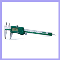 DIGITAL CALIPER WITH CARBIDE TIPPED JAWS