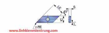 XCET310404ER-NON-COATING XCET310404ER-TIALN-COATING