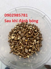 dung dịch đánh bóng đồng, inox bằng máy brung đá nhựa, đá ceramic,granit, bi inox